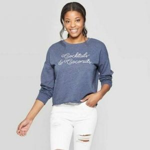 Women's Cocktails & Coconuts Sweatshirt - Zoe+Liv